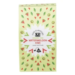 Fine flavours groene thee - watermeloen & kiwi - 15 piramide zakjes