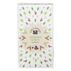 Fine flavours kruiden thee - moringa kaneel - 15 piramide zakjes
