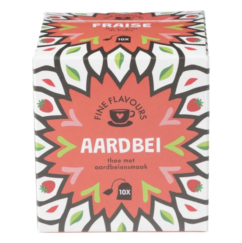 Fine flavours vruchten thee - aardbei - 10 zakjes