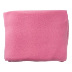Fleece deken - fuchsia - 160x130 cm