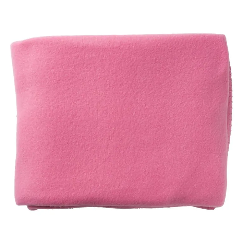 Fleece deken - fuchsia - 160x130 cm