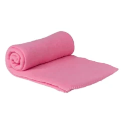 Fleece deken - fuchsia - 160x130 cm