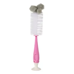Flessenborstel met spons - 18x6x6 cm - diverse varianten