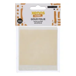 Folie - goudkleurig - 8x8.5 cm