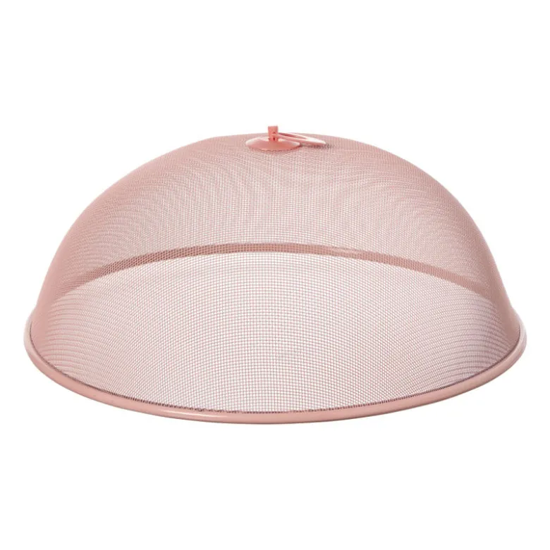 Foodcover rond - roze - ø35 cm