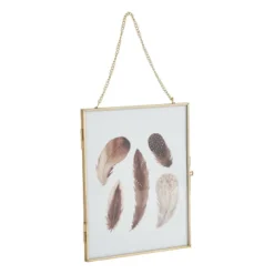 Fotokader aan ketting - goud - 18x23 cm