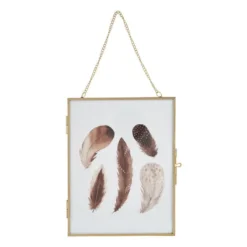 Fotokader aan ketting - goud - 18x23 cm