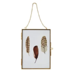Fotokader aan ketting - goud - 13x18 cm