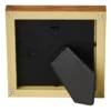 Fotokader basic - 10x10 cm - bruin