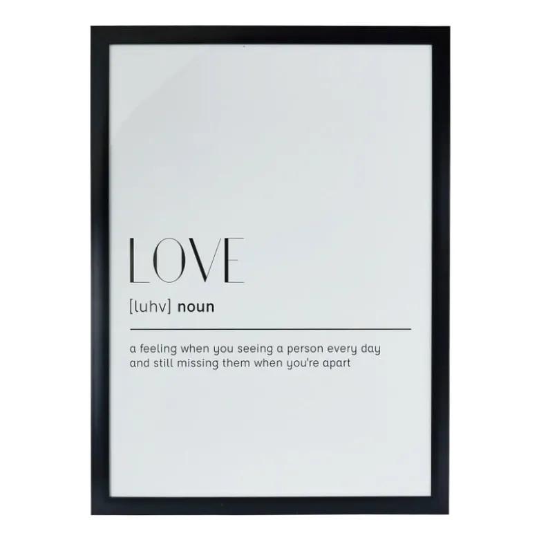 Fotokader basic - 50x70 cm - zwart