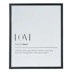 Fotokader basic - 40x50 cm - zwart