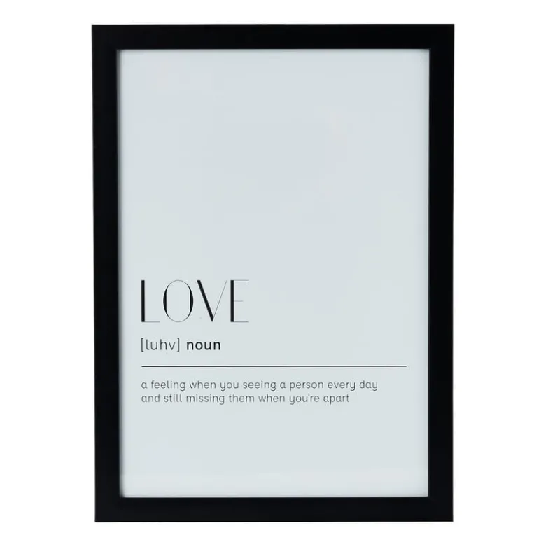 Fotokader basic - 21x30 cm - zwart