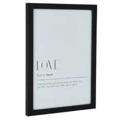 Fotokader basic - 21x30 cm - zwart