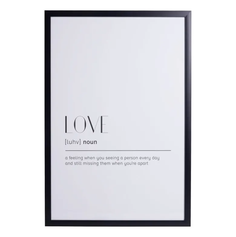 Fotokader basic - 61x91.5 cm - zwart