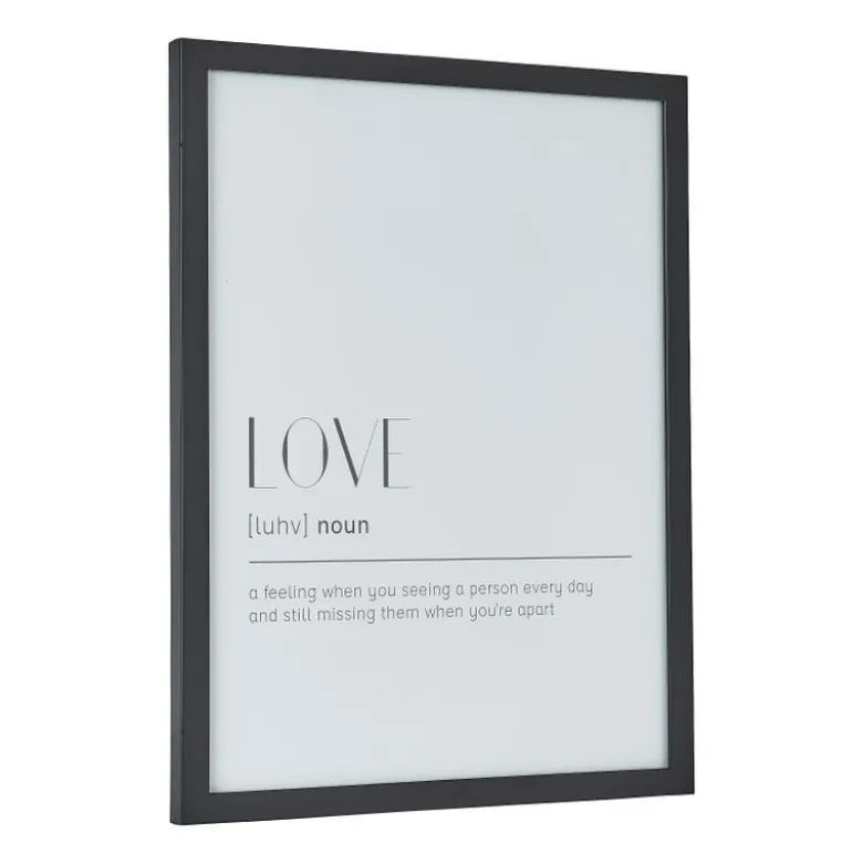 Fotokader basic - 30x40 cm - zwart