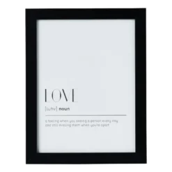 Fotokader basic - 15x20 cm - zwart