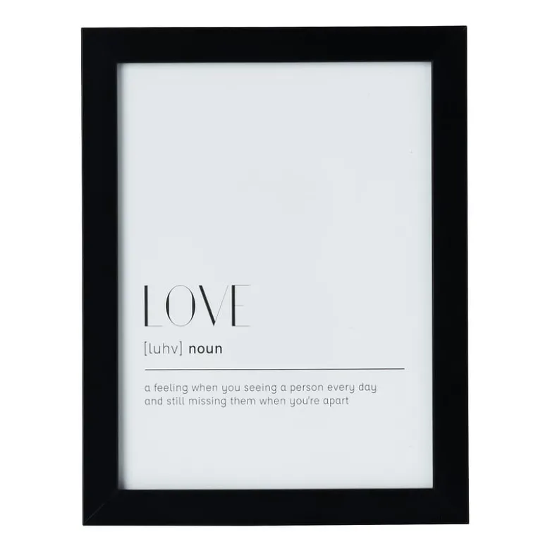 Fotokader basic - 15x20 cm - zwart