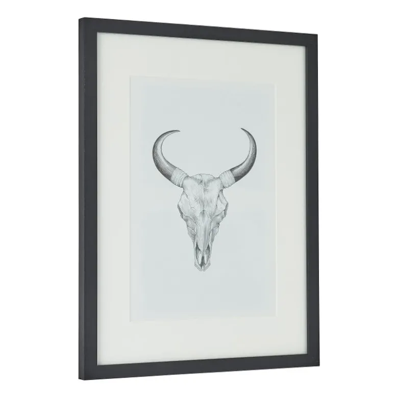 Fotokader met passe-partout - zwart - 21x30 cm