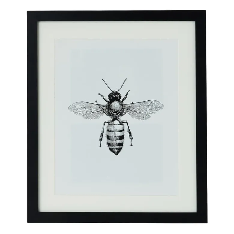 Fotokader met passe-partout - zwart - 20x25 cm
