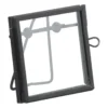 Fotokader mini - zwart - 6x6 cm
