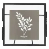 Fotokader mini - zwart - 10x10 cm