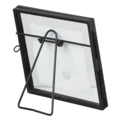 Fotokader mini - zwart - 10x10 cm