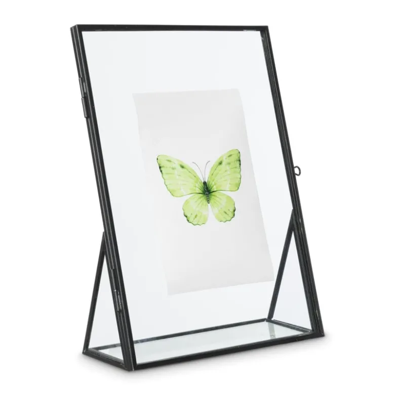 Fotokader staand - zwart - 18x25 cm