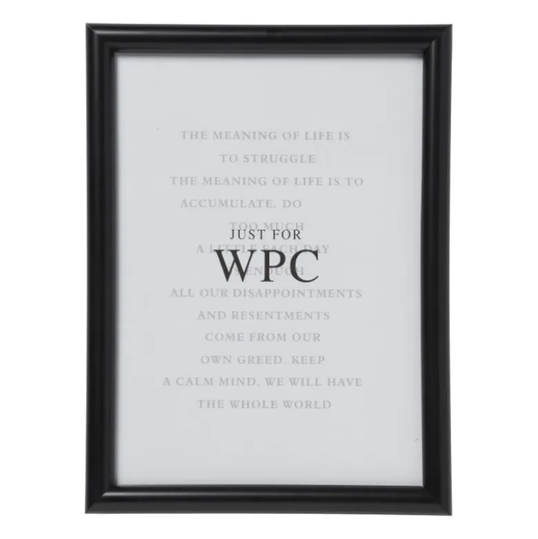 Fotokader WPC - zwart - 13x18 cm