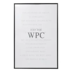 Fotokader WPC - zwart - 50x75 cm