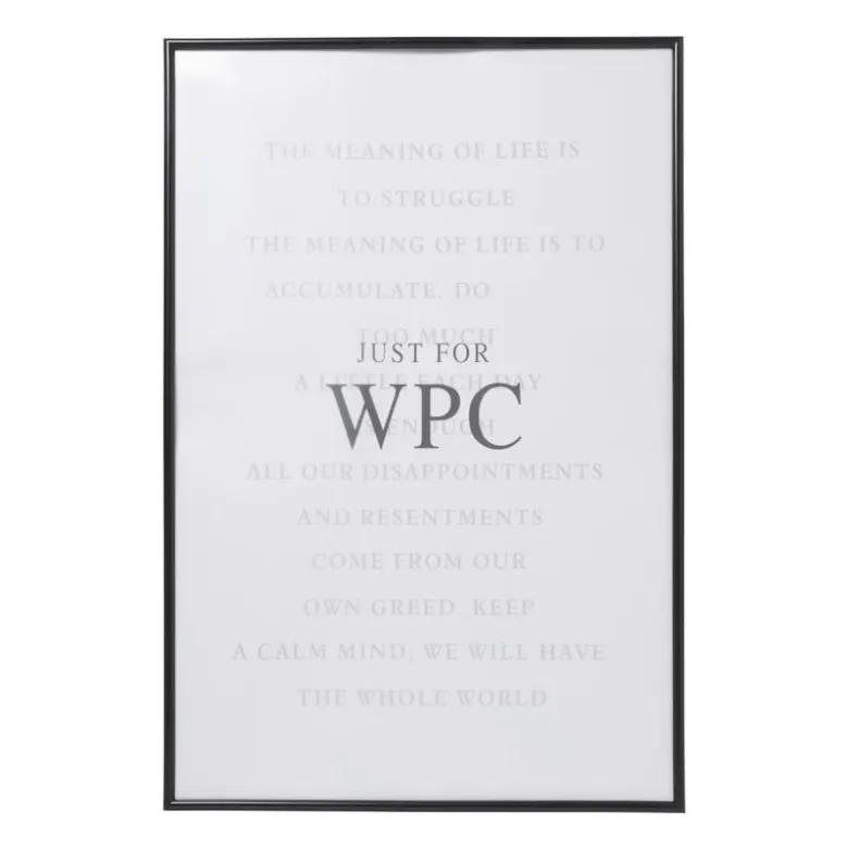 Fotokader WPC - zwart - 50x75 cm