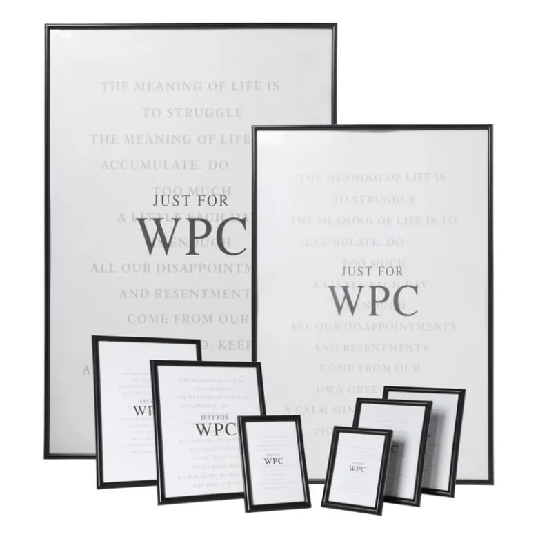Fotokader WPC - zwart - 50x75 cm