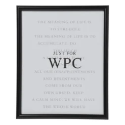 Fotokader WPC - zwart - 20x25 cm