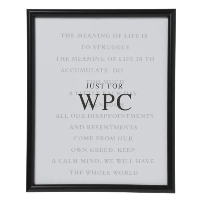 Fotokader WPC - zwart - 20x25 cm