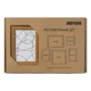 Fotolijstjes - hout - set van 5