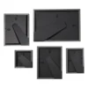 Fotolijstjes - zwart - set van 5