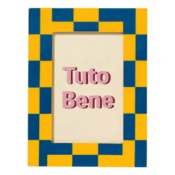Fotolijst vlakken - blauw - 10x15 cm