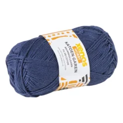 Garen katoen - donkerblauw - 50 gram - 125 meter