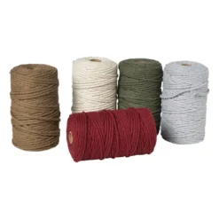 Garen macramé - bruin - 500 gram - 100 meter