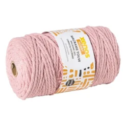 Garen macramé - roze - 500 gram - 100 meter