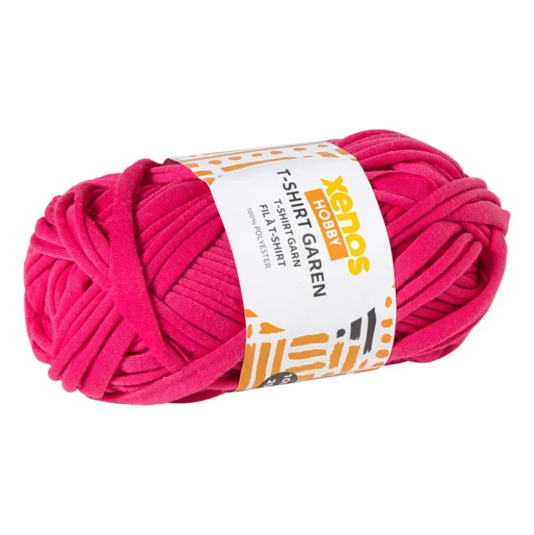 Garen t-shirt - roze - 100 gram - 29 meter