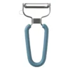 Gekartelde Y-dunschiller - blauw - 13x6.3 cm