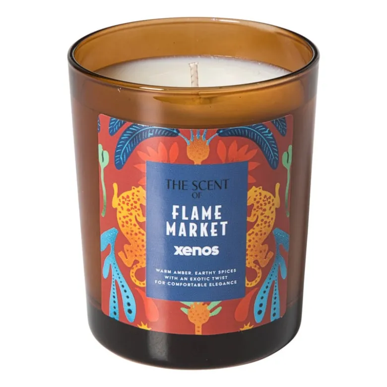 Geurkaars Flame Market - ø9.5x7.9 cm