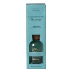 Geurstokjes sunlight mossbed - blauw - 500 ml