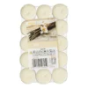 Geurwaxinelichten - vanille - set van 30