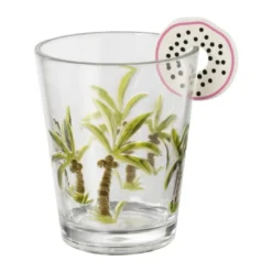 Glasmarkers fruit - set van 6
