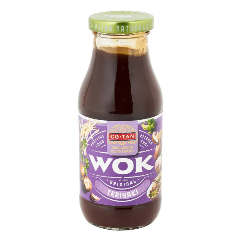 Go-Tan woksaus - teriyaki - 240 ml