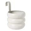 Hangbloempot bubbles - beige - ø15x20 cm