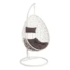 Hangstoel swing - wit - 95x95x200 cm