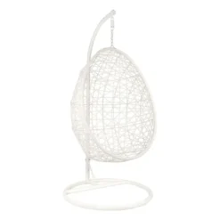 Hangstoel swing - wit - 95x95x200 cm