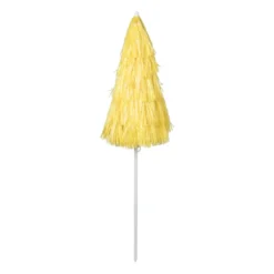 Hawaii parasol - geel - ø160x180 cm